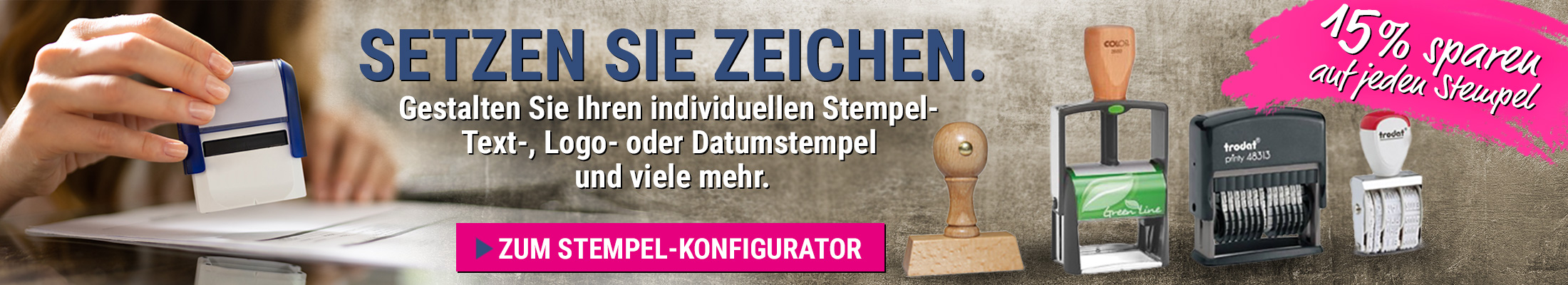 Zu den Stempelshop Angeboten