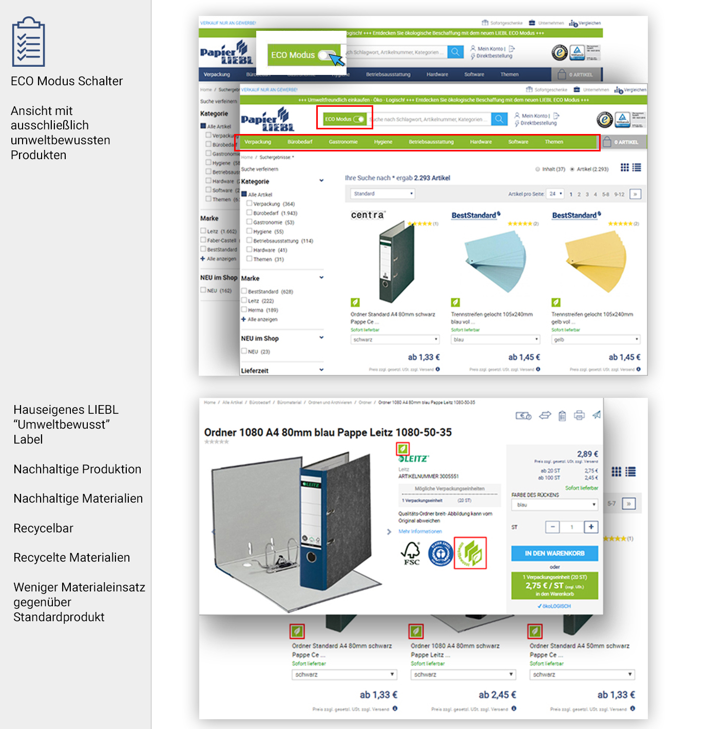 LIEBL ECO-Modus
